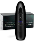 AROMAPLAN Portable Diffuser - 2 Pack - Up to 500 Sq. FT Coverage - Nanotechnology Plug in Oil Diffuser for Essential Oils -for Home and Office - Wall Silent & Waterless Oil Diffuser (Black)