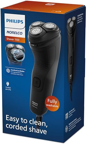 Shaver 1100 with Comfort Cut Blades and 4D Flex Heads C519348