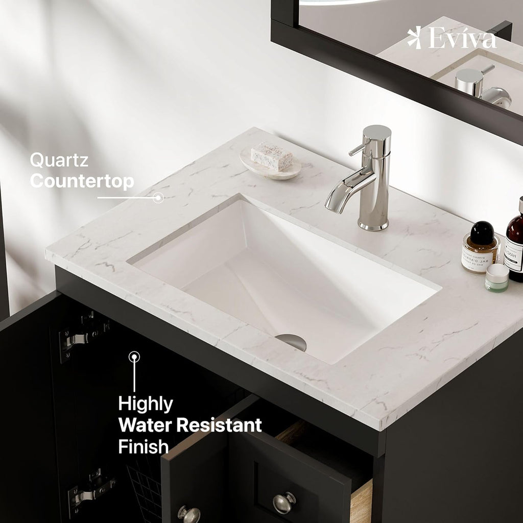 24" x 18" Espresso Bathroom Vanity I26241