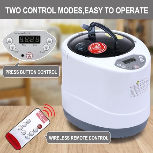 3L Sauna Steamer with Remote Control and Temperature Settings Z98055