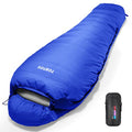 TOBTOS Mummy Sleeping Bag, 4 Season Warm & Cold Weather Camping Sleeping Bag for Adults, Lightweight Backpacking Sleeping Bag with Compression Sack for Camping, Outdoor, Hiking, Backpacking