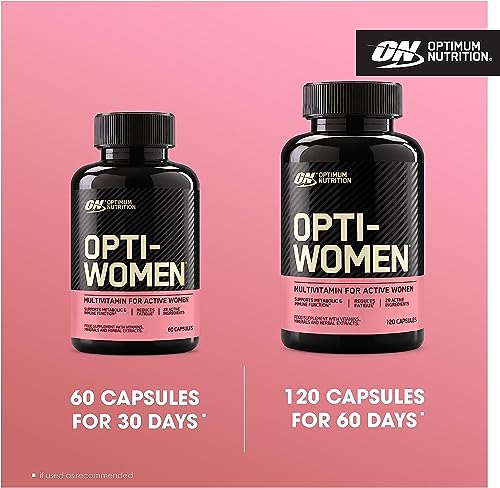 Women's Daily Multivitamin with Iron, Vitamin C, Zinc and D, 120 Capsules B4749