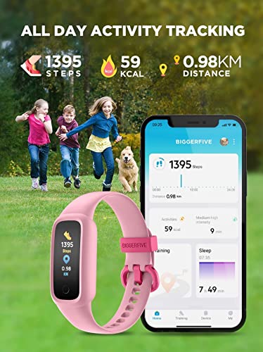 Kids Fitness Tracker Watch, IP68 Waterproof, Blue L577797