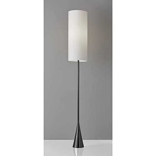Floor Lamp, 74 in, Black Nickel A229