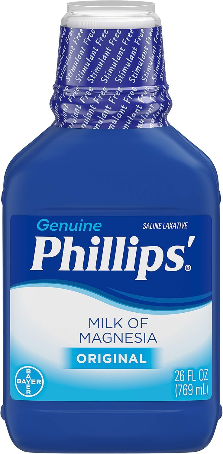 Phillips Milk of Magnesia, Original 26 fl oz, Pack of 6