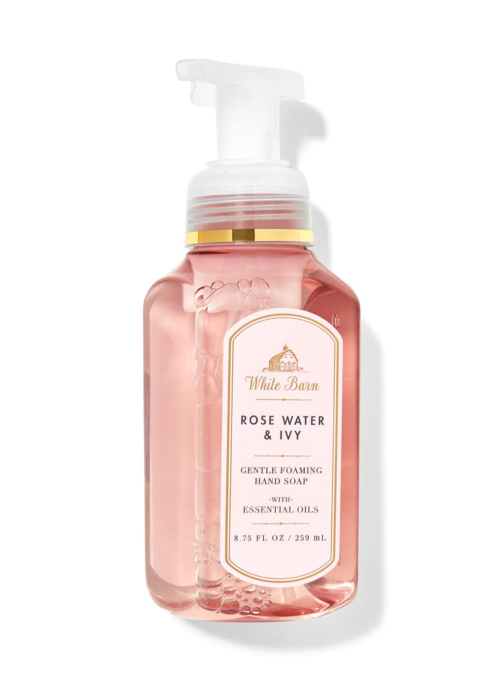 Bath & Body Works White Barn Rose Water & Ivy Hand Soap 8.75 Oz (Pack Of 2)