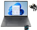 Lenovo Yoga 7i 16 inch 2.5K Touchscreen (2560 x 1600) 2-in-1 convertible Laptop computer, Intel Evo Platform, Core i5-1240P, 8GB Memory, 512GB SSD, Backlit Keyboard, Storm Grey