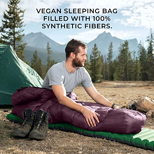 0°F Mummy Sleeping Bag for Hiking and Backpacking J37475