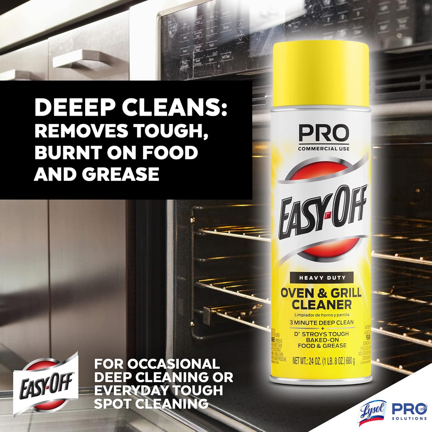 Heavy Duty Oven and Grill Cleaner, 48 Ounce B739214