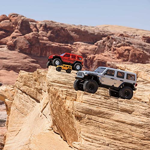 1/6 Scale RC Rock Crawler 4WD Truck, Silver U7349