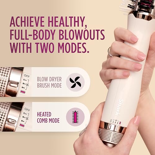 Heated Comb and Blow Dryer Brush with Heat Resistant Storage Bag W7566