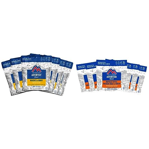 Mountain House Classic Biscuits & Gravy | Freeze Dried Backpacking & Camping Food | 4-Pack