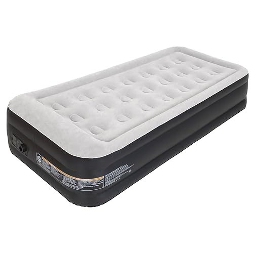 DIMAR GARDEN Queen Size Air Mattress with Built-in Pump, 18.5” Blow Up Mattress, Inflatable Bed for Home