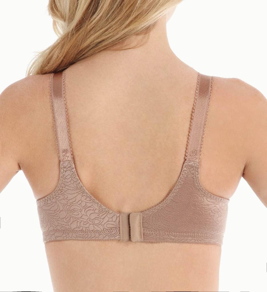 Women's Double Support Wire-Free Bra, White, 38D F300984