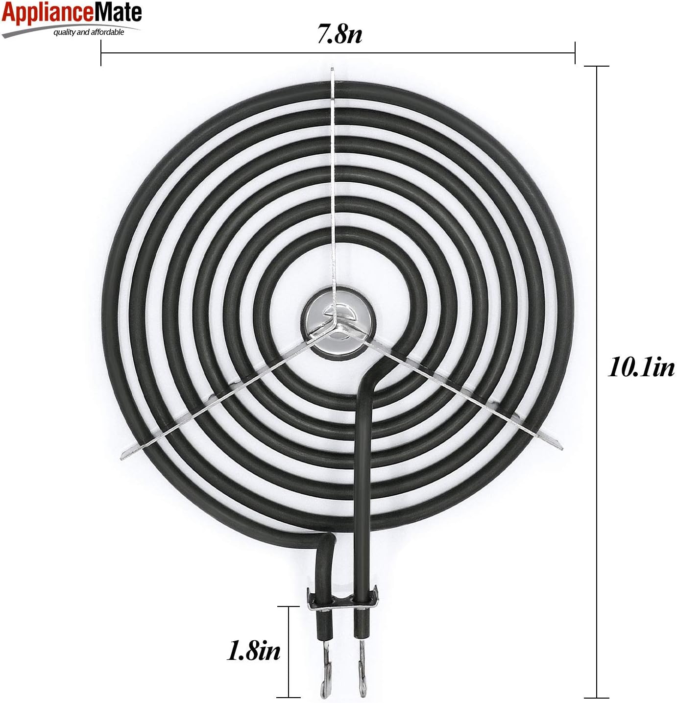 8" 6 Turns Range Surface Element Coil Replacement for Electric Range Burner Q351116