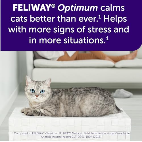 Calming Pheromone Diffuser for Cats, 30 Day Starter Kit N984