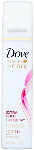 Dove Style + Care Hairspray Strength Shine Extra Hold , 7 Ounce
