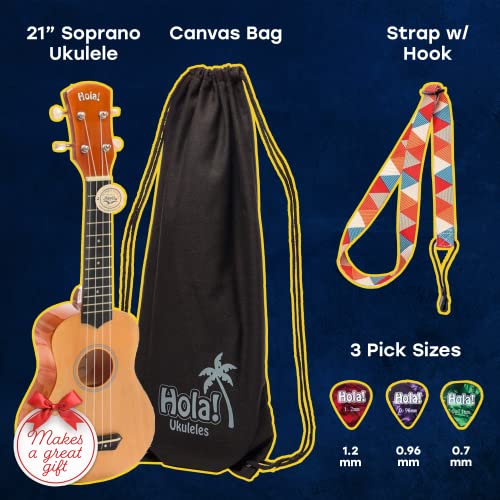 Ukulele 21 Inch Soprano with Bag P27928