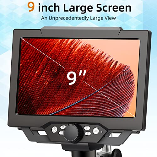 4.3 inch IPS Digital Microscope, 10-1000X Magnification, Handheld Camera with 32G TF Card R301213