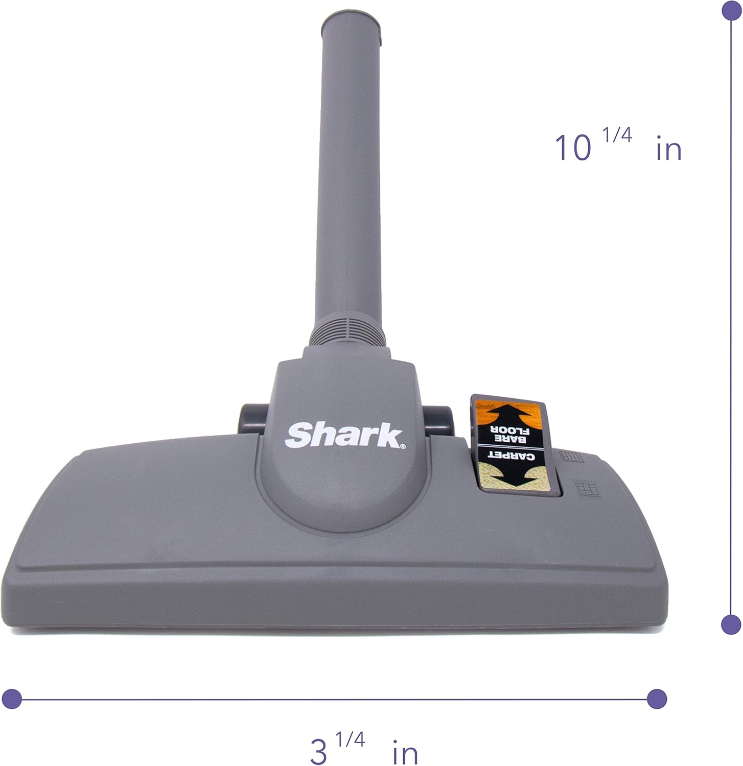 Vacuum Replacement Parts & Accessories, Suction Floor Nozzle Brush Tool, Dark Grey I41503