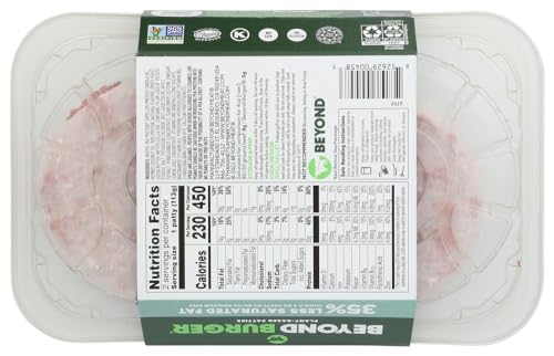 Plant-based Burger Patties, 8 oz (8 Pack) U209767