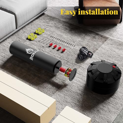 Freestanding Heavy Punching Bag with Stand and Boxing Gloves G508647