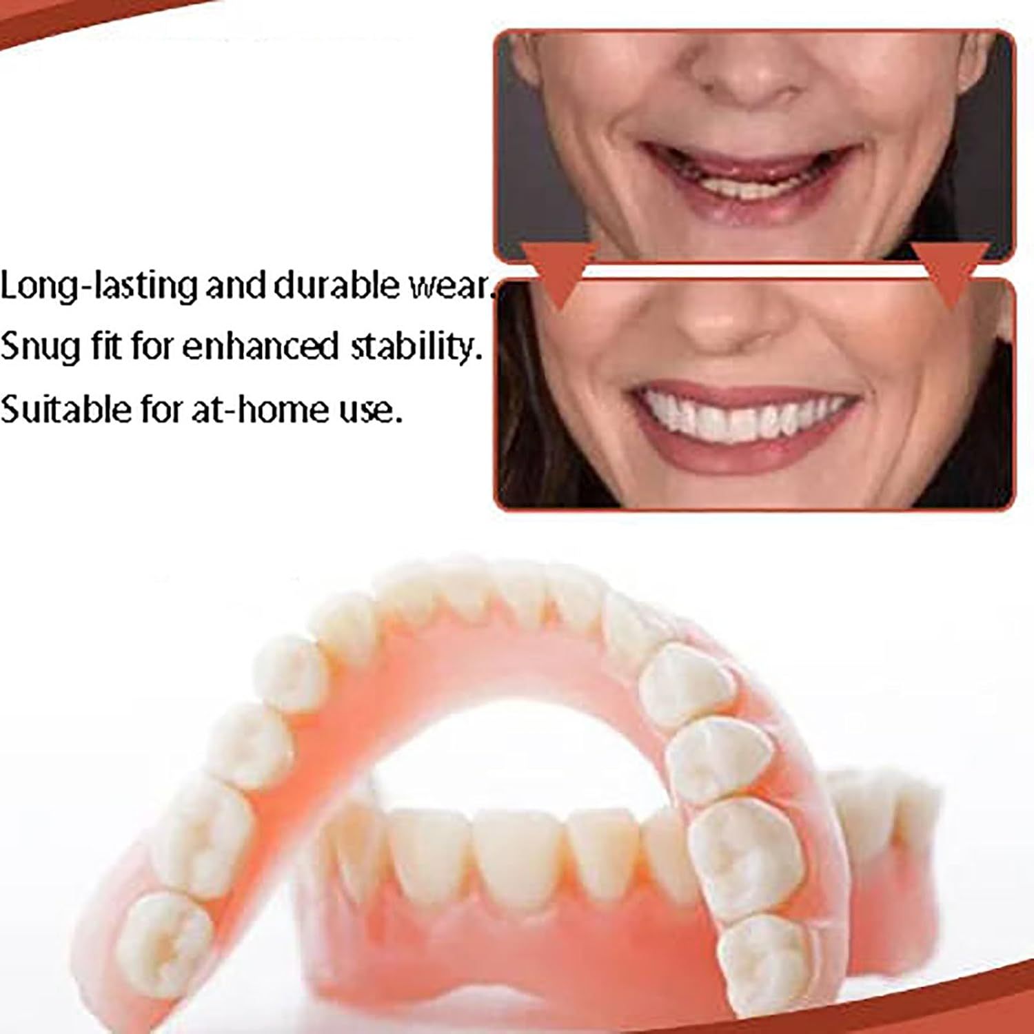 Denture Reline Kit for Upper and Lower Teeth E763