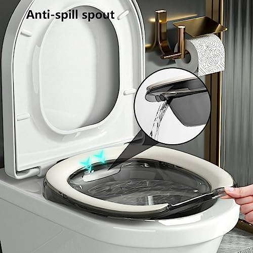 Foldable Sitz Bath Tub for Toilet Seat Postpartum Care G4503