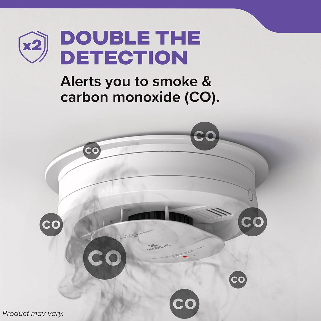 Smoke Detectors with Battery Backup, 2-Pack W900790