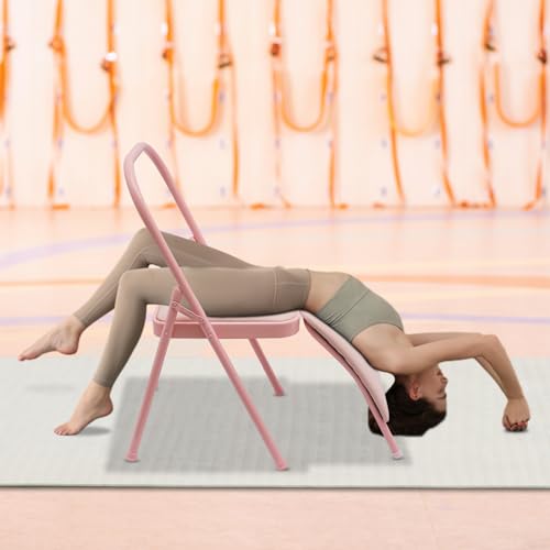 Foldable Yoga Chair for Adults with Lumbar Back Support M8498