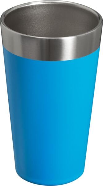 Insulated Stacking Beer Pint Glass, 16oz Stainless Steel Tumbler I72138