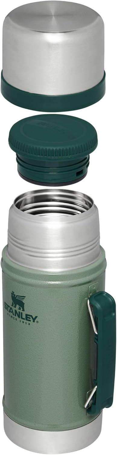Insulated Food Jar, 18/8 Stainless Steel, Leak Proof Lid, Wide Mouth, 1.0qt Y776