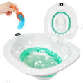 Sitz Bath, Sitz Bath for Hemorrhoids, Electric Sitz Bath Postpartum Care, Sitz Bath for Toilet, Deep Cleansing Stream of Water, Sitz Baths for Men & Women, Fits Universal Toilet Seat
