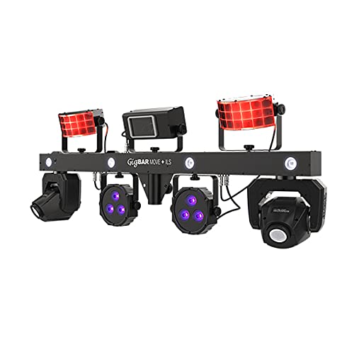 4-in-1 Multi-Effect Lighting System with Tripod Stand and Wireless Footswitch F329153