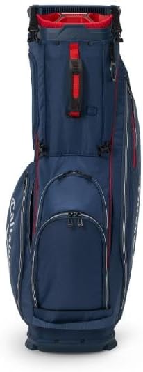 Golf Stand Bag, Navy Red White R4204