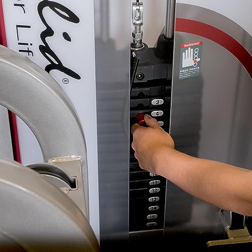 Leg Extension & Leg Curl Machine with Weight Stack for Home Gym G2411