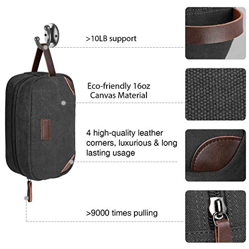 Men's Canvas Travel Toiletry Bag TSA Approved C9063