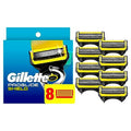 Gillette ProGlide Shield Razor Refills for Men, Shield from Irritation, 5 Bladed Razor with Precision Trimmer, 8 Blade Refills