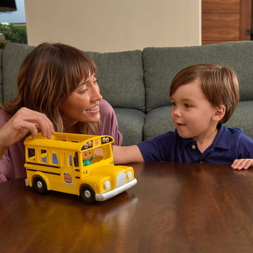 Musical Yellow School Bus with Removable Figure P812391