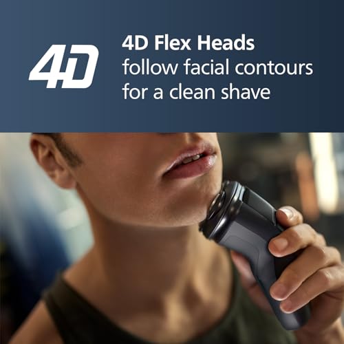 Shaver 1100 with Comfort Cut Blades and 4D Flex Heads C519348