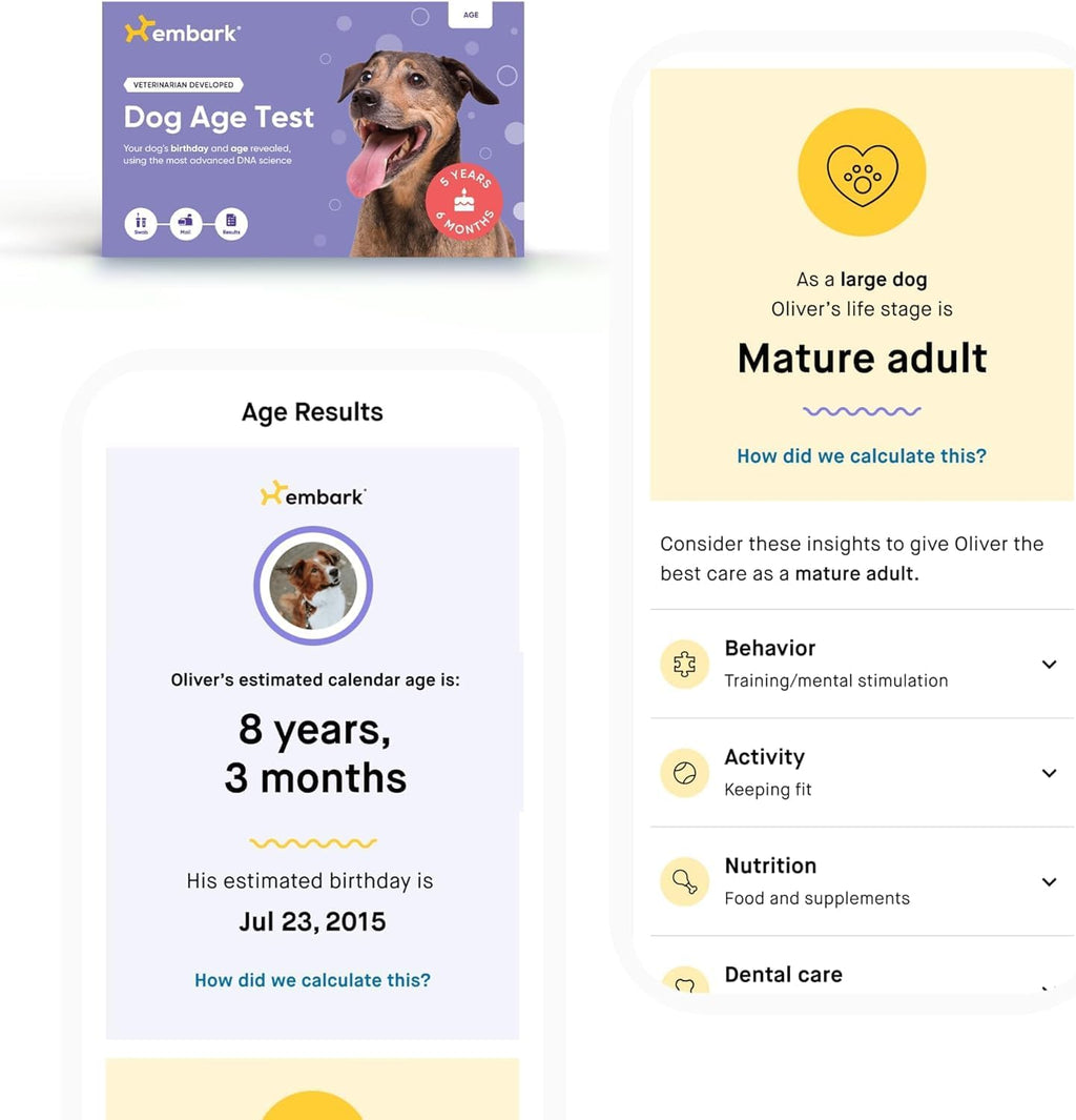 Dog DNA Test & Age Test Bundle N2336