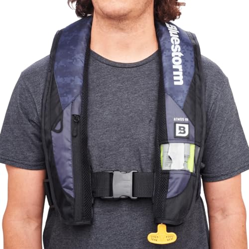 Inflatable PFD Life Jacket for Adults, Automatic/Manual J952