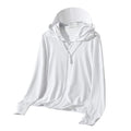 Sun Shirts for Men UPF 50+ Light Jacket Sun Protection Hooded SPF UV Shirt Hiking Fishing Long Sleeve Full Zip Shirts