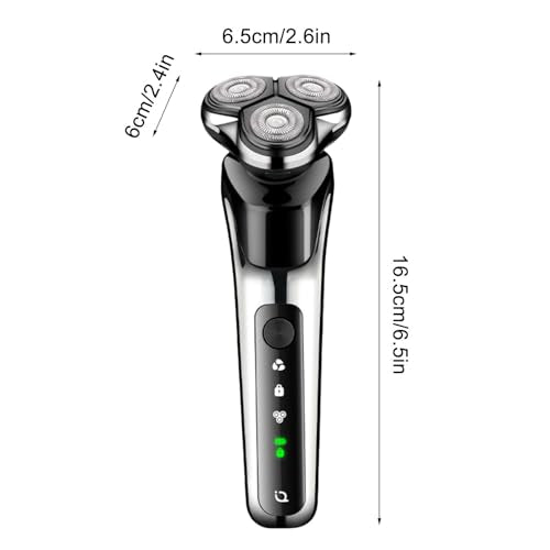 Electric Shaver for Men, Rechargeable Razor with LED Display C712717