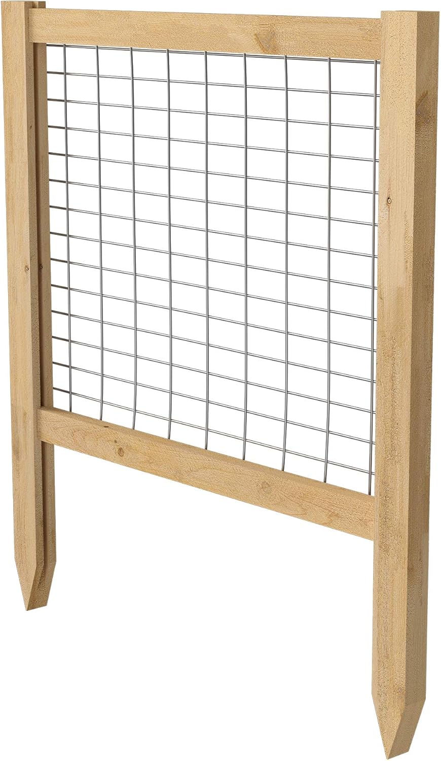 Cedar Garden Fence 2 Pack, 23.5" X708456