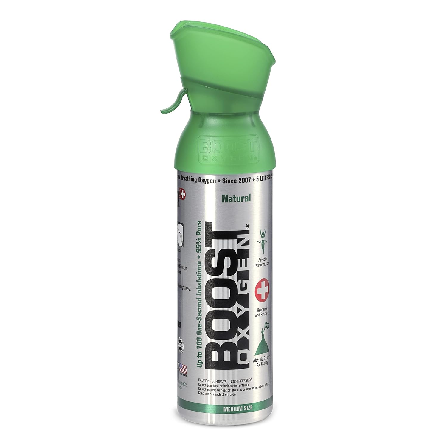 Supplemental Oxygen 5 Liter Canister with Mouthpiece for Altitude Recovery T446