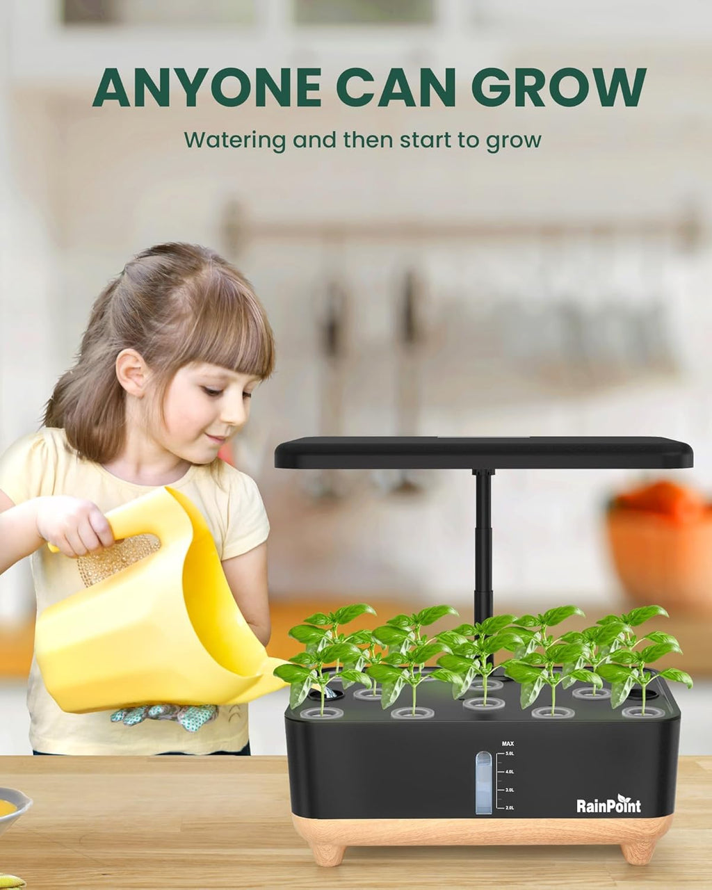 Indoor Hydroponics Growing System with 13 Pods B642