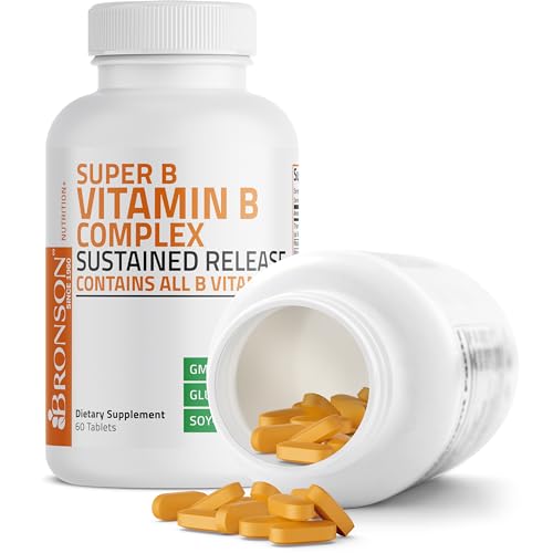Super B Vitamin B Complex Sustained Slow Release Tablets I117