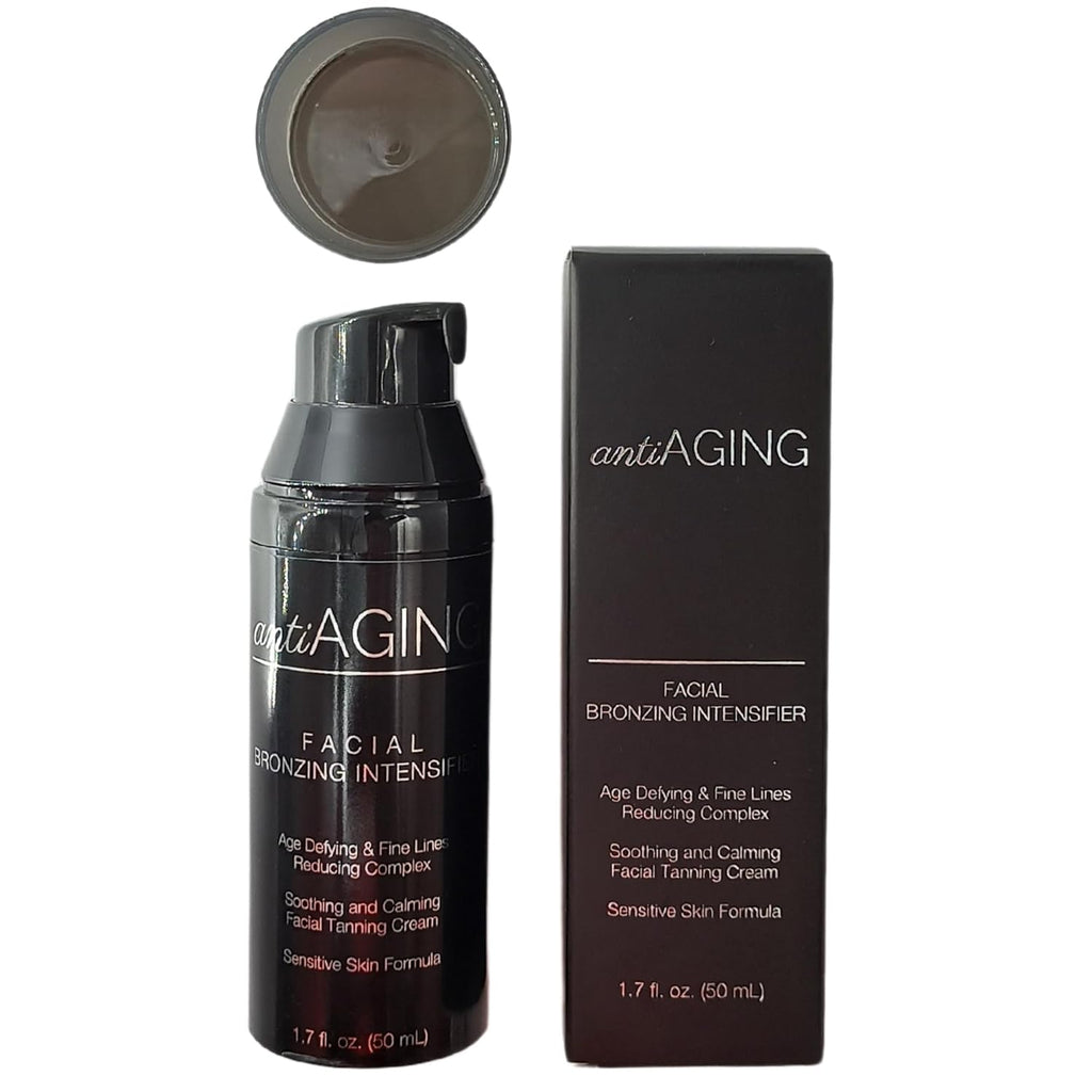 Anti-Aging Face Tanning Lotion for Tanning Beds with Bronzer Z370027
