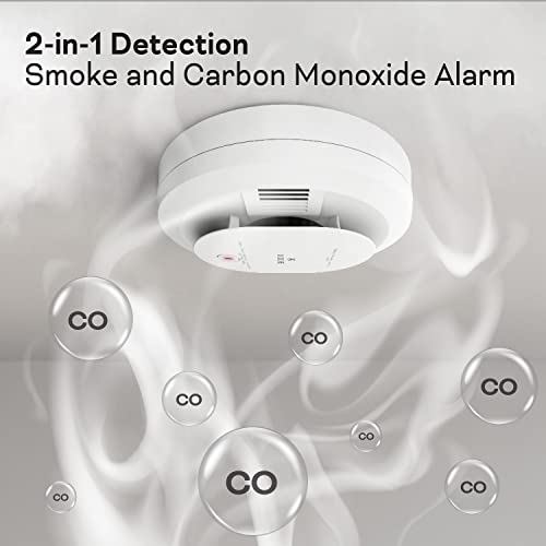 Hardwired Smoke & Carbon Monoxide Detector with 6 Additional Detectors L416507